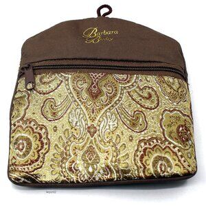Barbara Bixby Jewelry Gift Zipper Travel Pouch "As is"